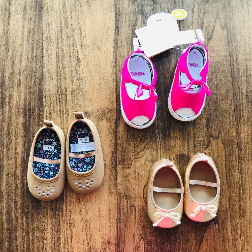 🌟NWT Summer Shoe Bundle Size: 3-6 Months